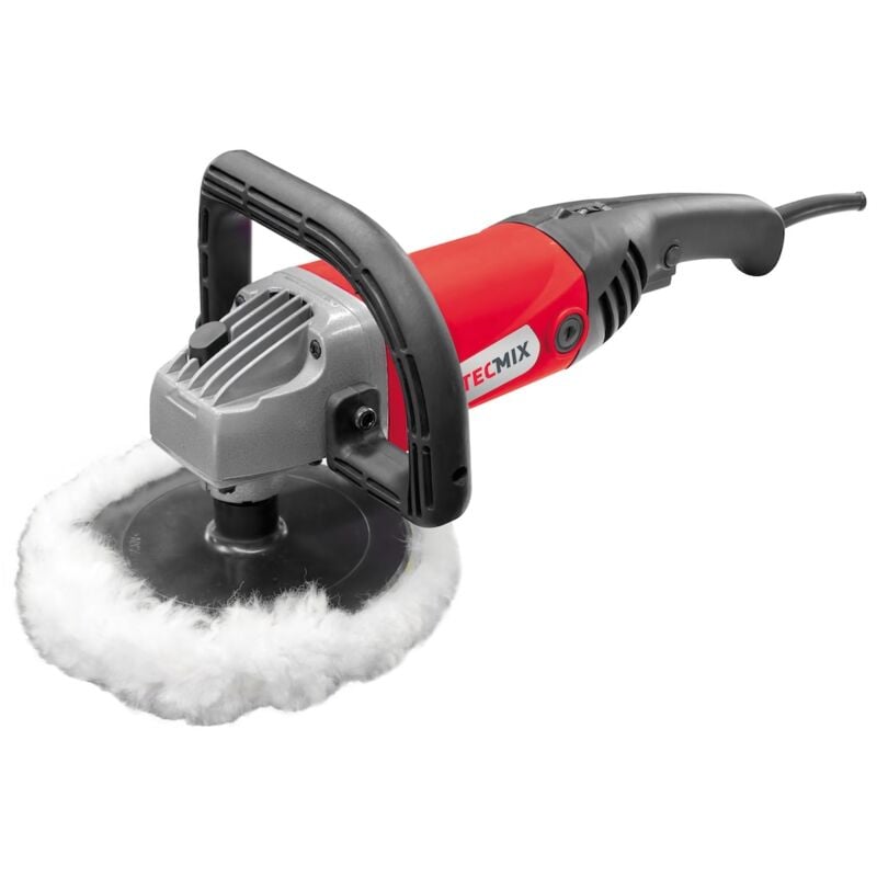Tectool Polisseuse 3G - modèle tmxpo 1200 - 230V 1200W- avec coffret de transport inclus - 600-3300 tr/min - ø max. 180 mm - filetage externe M14