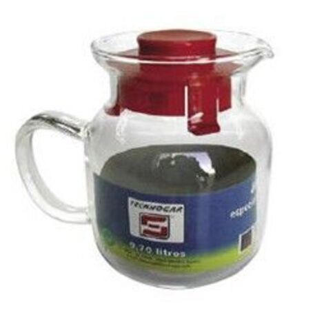 TECNHOGAR Jarra Medidora 1 Litro Vidrio Borosilicato 01659