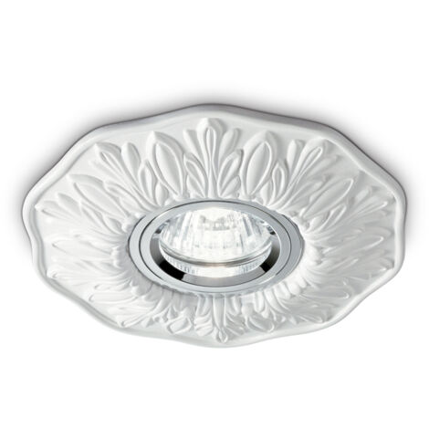 Tecnico Classico Polka Pietra - Cemento - Gesso Bianco 1 Luce Gu10