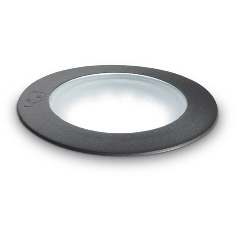 Tecnico Moderno Gravity Round Materie Plastiche Nero 1 Luce Gu10 Small