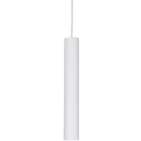 Tecnico Moderno Look Metallo Bianco 1 Luce Gu10 7W 3000K Luce Calda