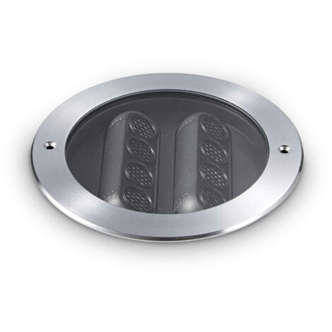 Tecnico Moderno Taurus Alluminio Cromo Led 13,5W 3000K Luce Calda
