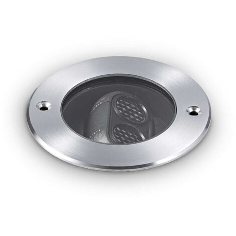 Tecnico Moderno Taurus Alluminio Cromo Led 5,5W 3000K Luce Calda