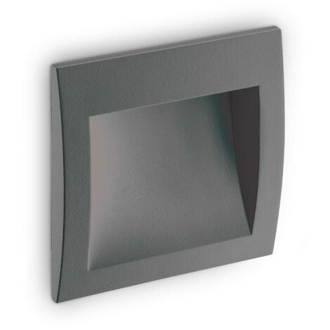 Tecnico Moderno Wire Alluminio Antracite Led 4W 3000K Luce Calda