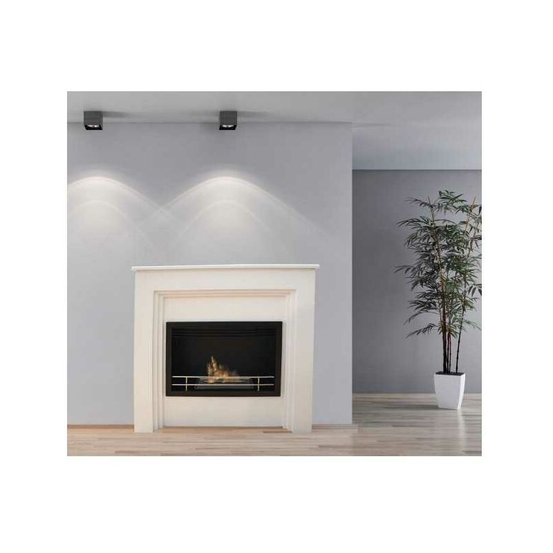 Tecno Air System - Bio-Floor Cheminée Conegliano 2500W Blanc