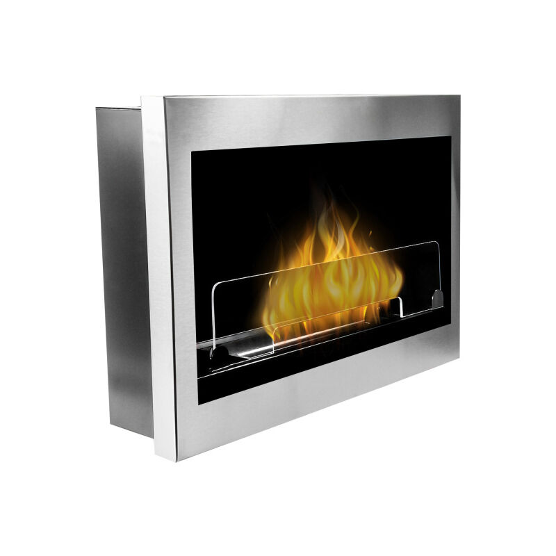 Bigmat - Aga Cheminée Bio Treviso Argenté