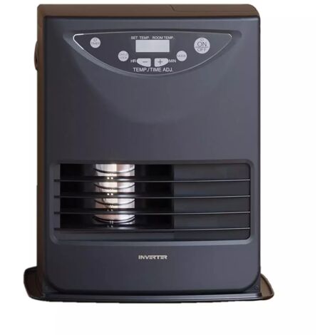 Tecno Air System Stufa a Biocombustibile Elettronica Inverter Grigio 800-3000W