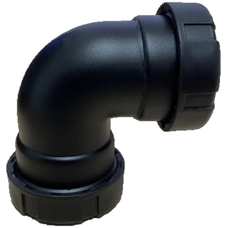 TECNOAGUA Codo H-H de 40 liso color negro T-200B58800