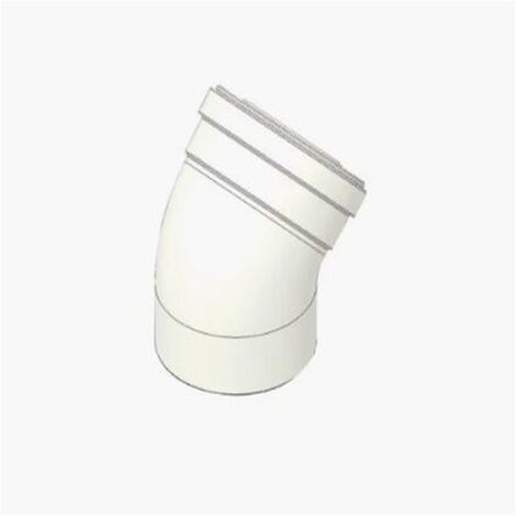 Tecnogas Curva Coassiale 45° Ø 60 - 100 MM  51356