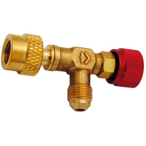 Tecnogas Grifo Prensa-Válvula M/F 5/16 pulgadas SAE 11632