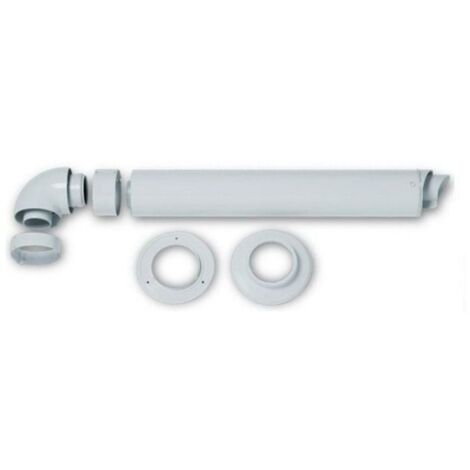 TECNOGAS Kit Di Scarico Coassiale  D. 60/100 Per Caldaie Convenzionali