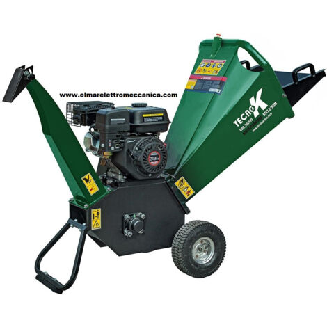TECNOK BTL7.0/80M Biotrituratore LONCIN 6.5 HP Taglio 80 mm