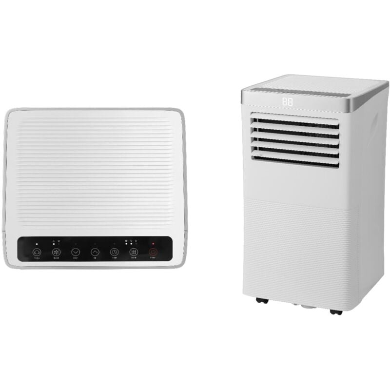 Climatiseur mobile Tecnolux Ec10ca11e 2.93kw avec évacuation, Connectivité Wifi, Capacité de refroidissement 2.93kW, Classe énergétique A