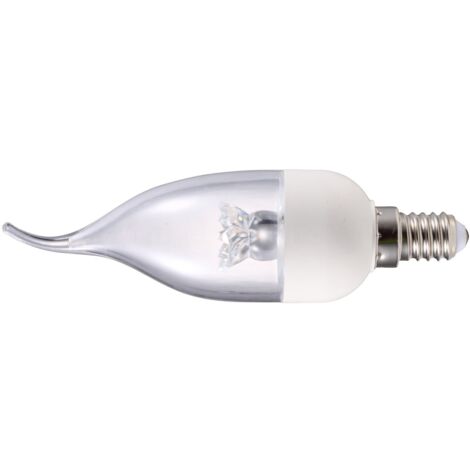 Tecnolux - led lamp b kaars crystal e14 5w 3000°k 380lm 220° 25.000h - 1430050006fc - 5425025909063