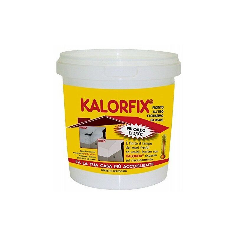 Image of Kalorfix Tecnostuk fissativo isolante traspirante termico interni esterni 1 lt