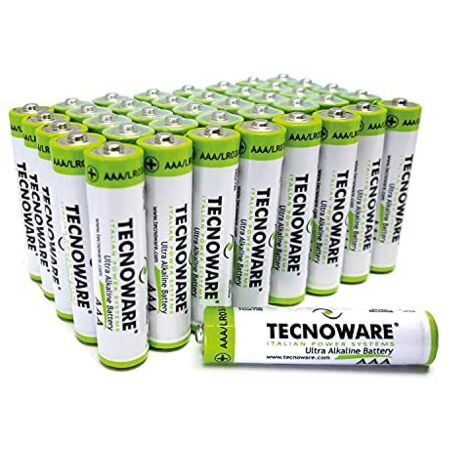 Tecnoware FBA17647 batteria per uso domestico Batteria monouso Mini Stilo AAA Alcalino