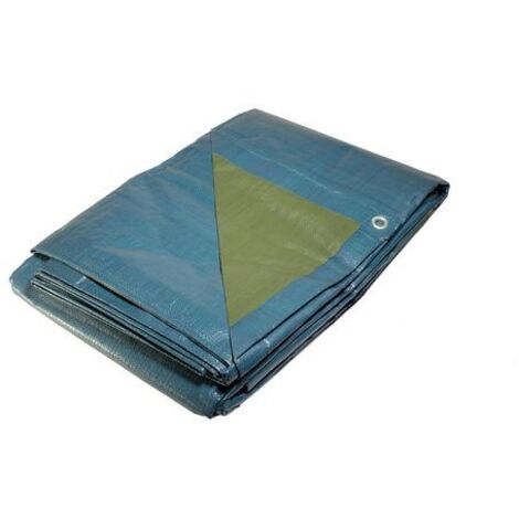TECPLAST Bâche Agricole 1,8x3 m CM150AG - Camouflage - Haute Qualité - Bâche de protection imperméable pour Matériel agricole