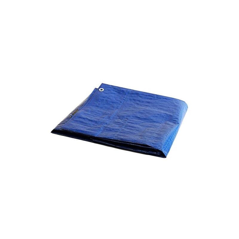 Bache verte et bleue SR150 10mx15m Tecplast