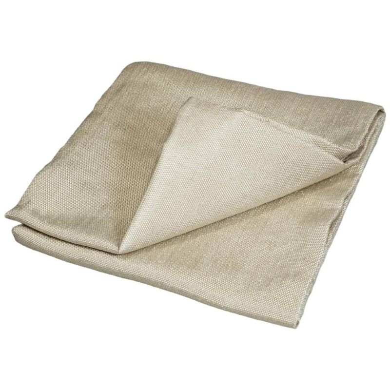 Toile Anti-Chaleur 1x2 m 550SD0 - Performance 550 degrés - Bâche de protection Soudure Ignifugée M0 - Made In France - Tecplast