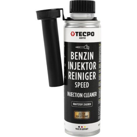 TECPO Benzin Injektor Reiniger, 300ml Additiv -Einspritzdüsen Additiv mit Ester Solution Direct Injection Speed Cleaner
