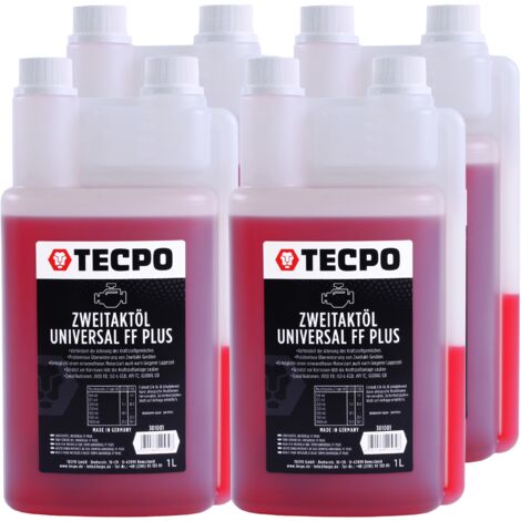 TECPO Zweitaktöl Universal 2-Takt FF Plus, 4 Liter Fuel Fresh FF Universal Plus