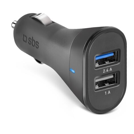 TECR2USB24AFAST Caricabatterie per dispositivi mobili Nero Auto