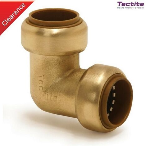 Tectite 45510 - Raccord Laiton Coudé T12/T090 10mm (10pcs)