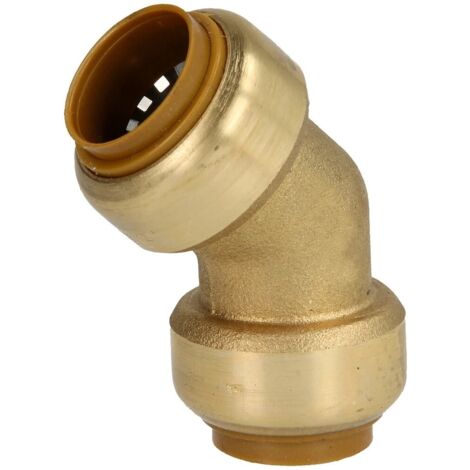 Tectite raccord à clipser coude 45° F/F 28 mm