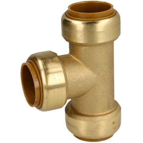 Tectite raccord à clipser té 15 mm