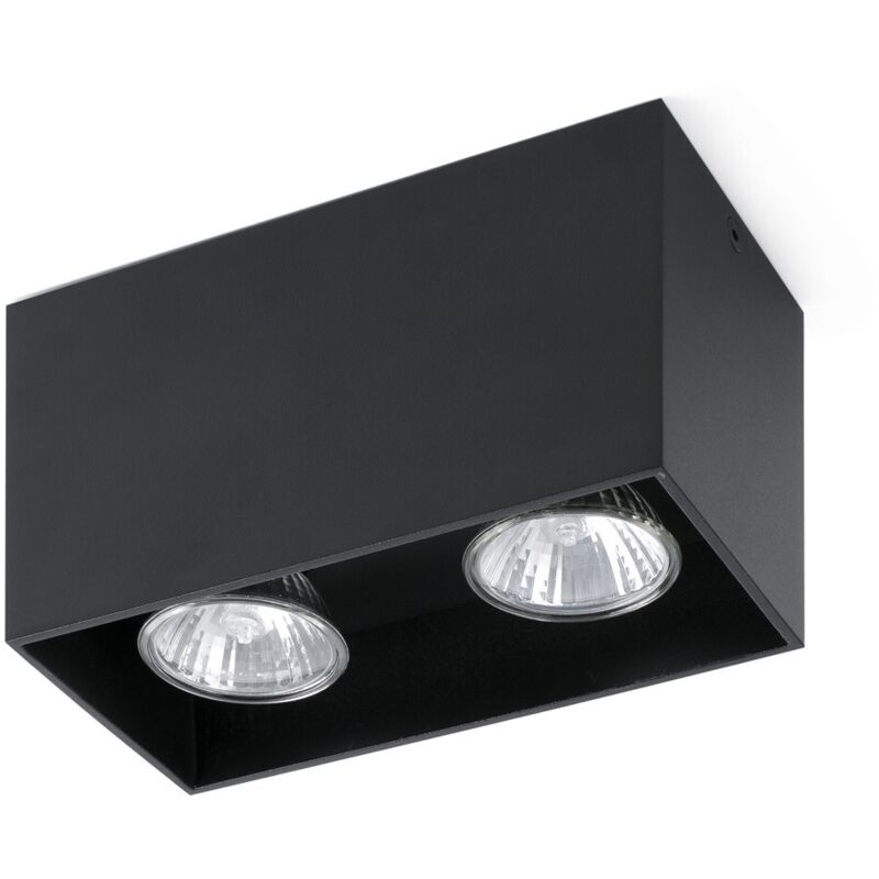 

Faro Barcelona - TECTO Plafón de techo 63273 - NEGRO MATE