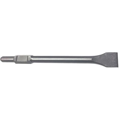 TECTOOL Burin à spatule 410 mm - SDS - hexagone 8 - emmanchement 30 mm - largeur 50mm