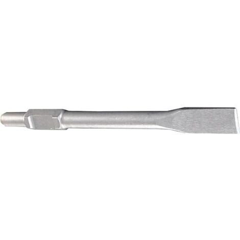 TECTOOL Burin plat 410 mm - SDS - hexagone 8 - emmanchement 30 mm