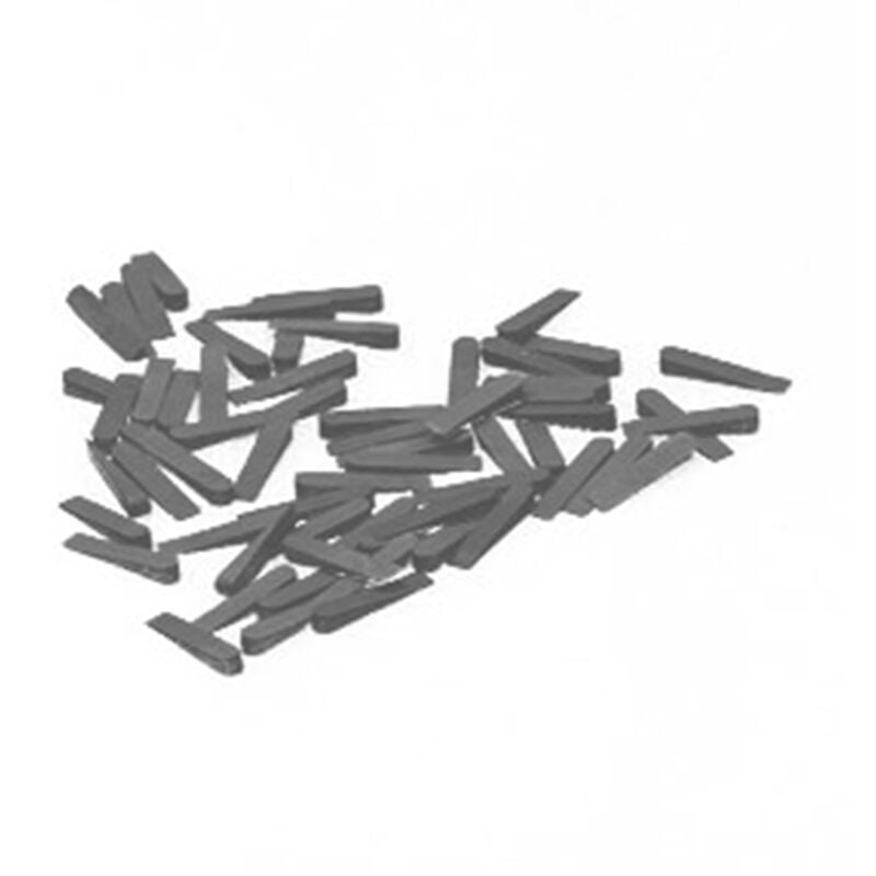 Tectool - Cales pour carrelage en plastique - 250 pièces - 30x7x0,5mm