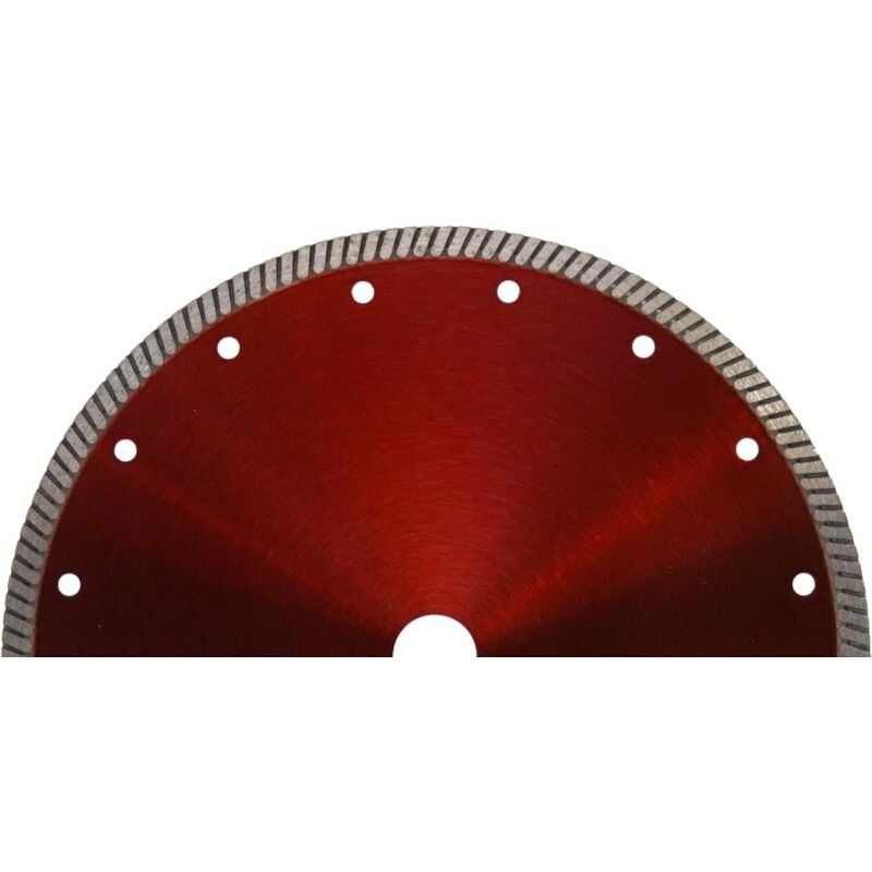 Disque diamant à segmentation turbo avec bord continu - ø 180 mm - Tectool