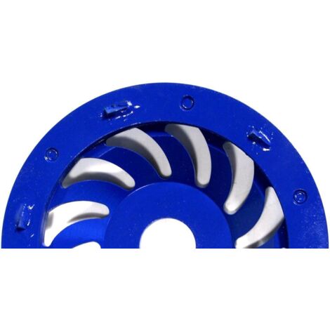 TECTOOL Plateau de ponçage diamant PKD - segment pointu - Ø 125 mm