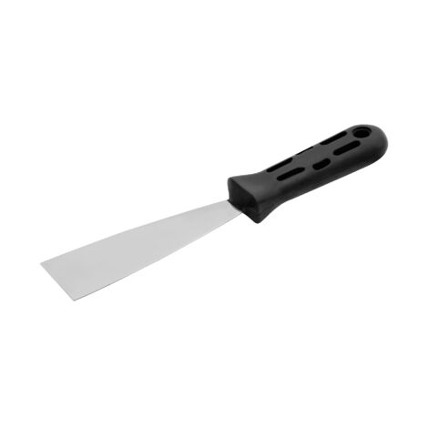 TECTOOL Spatule de peintre - inox - manche plastique - 100mm