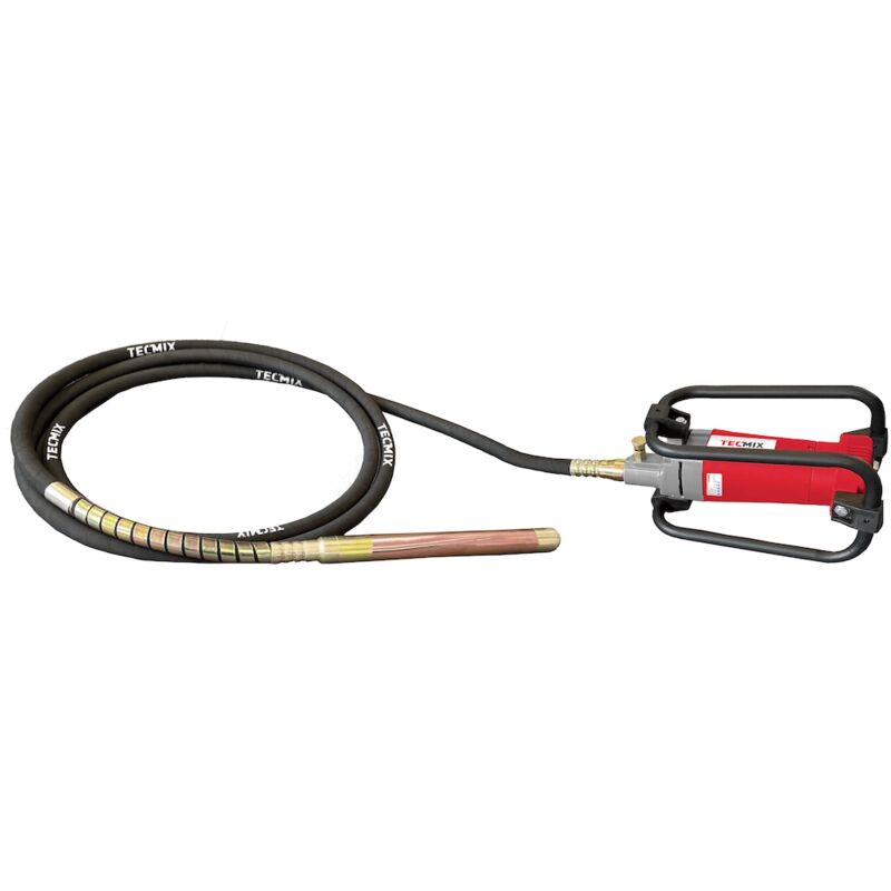 Tectool Vibreur à béton - modèle tbr 2000 - 230V & 2000W - 4000 rpm - Longueur tuyau 6M - Ø45MM - IP44