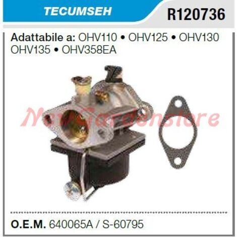 TECUMSEH carburateur pour tondeuse OHV110 125 130 135 R120736