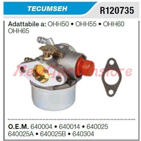 TECUMSEH carburateur tondeuse à gazon tondeuse OHH50 OHH55 OHH60 R120735