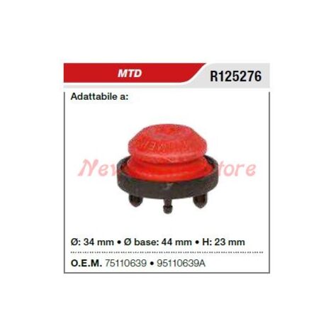 TECUMSEH cebador para carburador de tractor cortacésped AV520 R125276