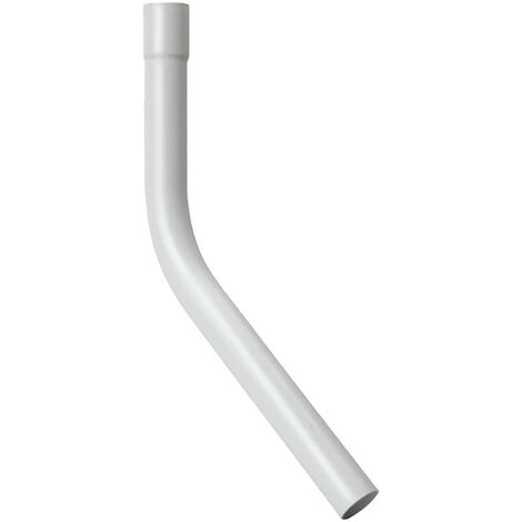 tecuro 45° Spülrohrbogen Ø 28 mm für WC-Druckspüler - Kunststoff weiß