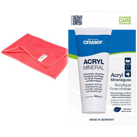 tecuro Acryl & Mineral Intensivreiniger 100 ml - 30200 inkl. Mikrofasertuch