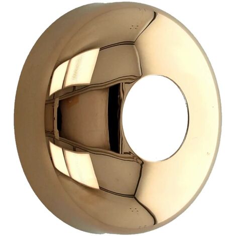 tecuro DESIGN-Hahnrosette (1/2 ) Ø 22 mm x Ø 61 mm x 10 mm - vergoldet