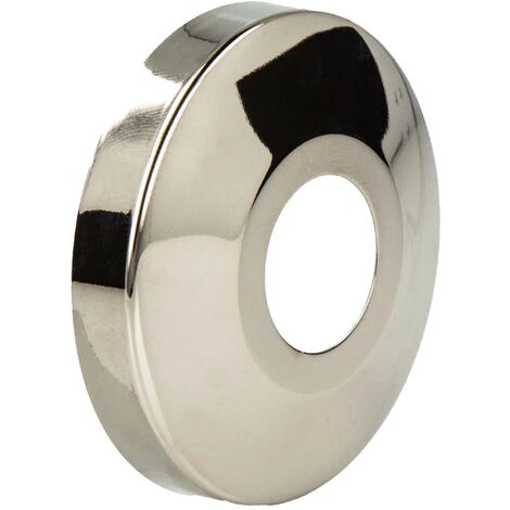 tecuro DESIGN-Hahnrosette (1/2) Ø 22 mm x Ø 61 mm x 15 mm - Edelmessing