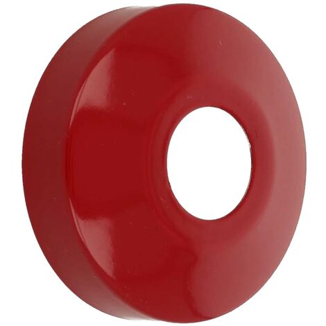 tecuro DESIGN-Hahnrosette (1 ) Ø 34 mm x Ø 67 mm x 15 mm - rot