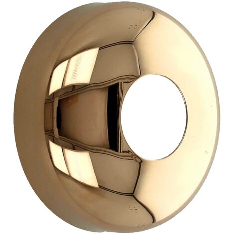 tecuro DESIGN-Hahnrosette (1 ) Ø 34 mm x Ø 67 mm x 20 mm - vergoldet