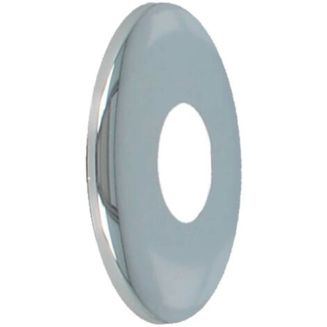 tecuro DESIGN-Hahnrosette (3/4 ) Ø 27 mm x Ø 67 mm x 20 mm, Messing verchromt