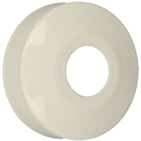 tecuro DESIGN-Hahnrosette (3/4 ) Ø 27 mm x Ø 67 mm x 5 mm - weiß