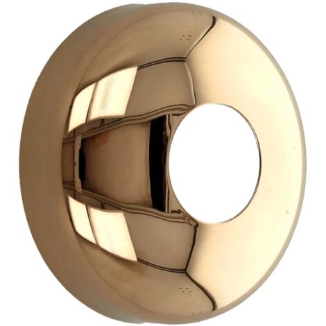 tecuro DESIGN-Hahnrosette (3/4 ) Ø 27 mm x Ø 72 mm x 15 mm - vergoldet