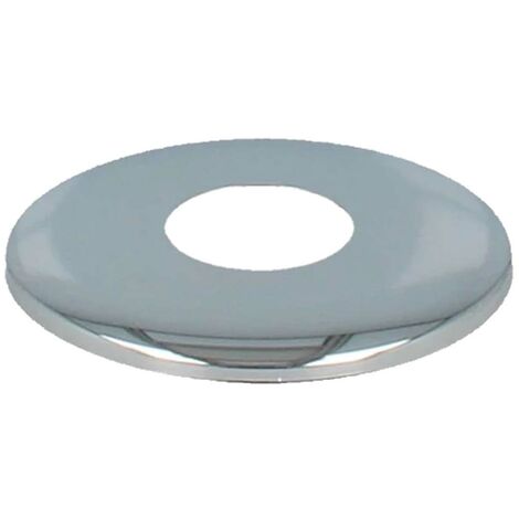 tecuro DESIGN Hahnrosette (3/8) Ø 18 mm x Ø 60 mm x 5 mm, Messing verchromt